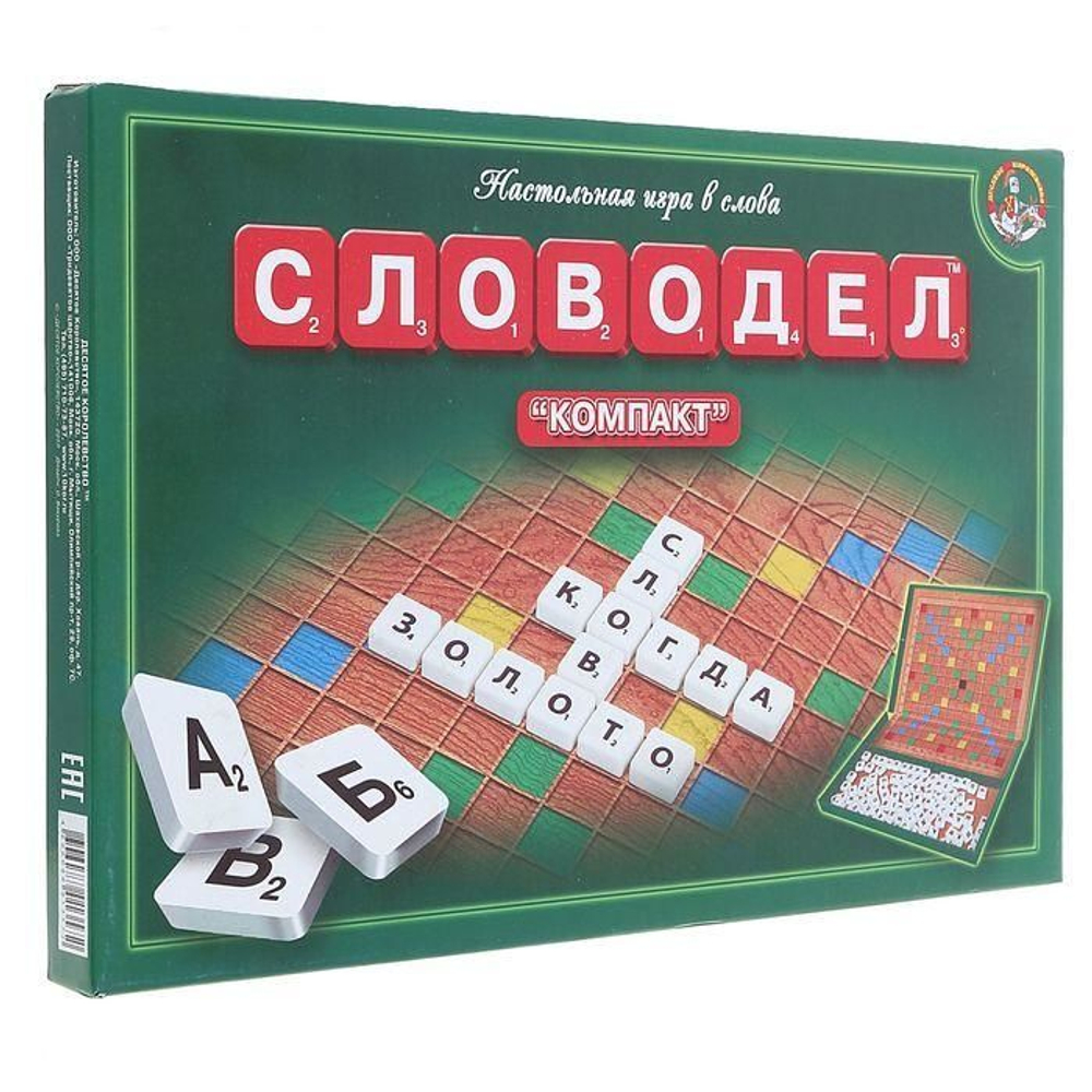 Настольная игра "Словодел. Компакт"