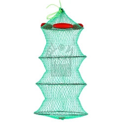 Садок складной 90 см AZOR FISHING с буйками, полиэстер 4 кольца