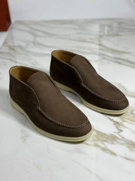 Высокие лоферы Loro Piana