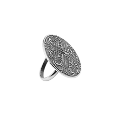 "Сибель" кольцо в серебряном покрытии из коллекции "Турция" от Jenavi