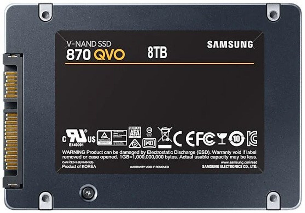 Накопитель SSD 2.5'' Samsung MZ-77Q8T0BW 8000 ГБ