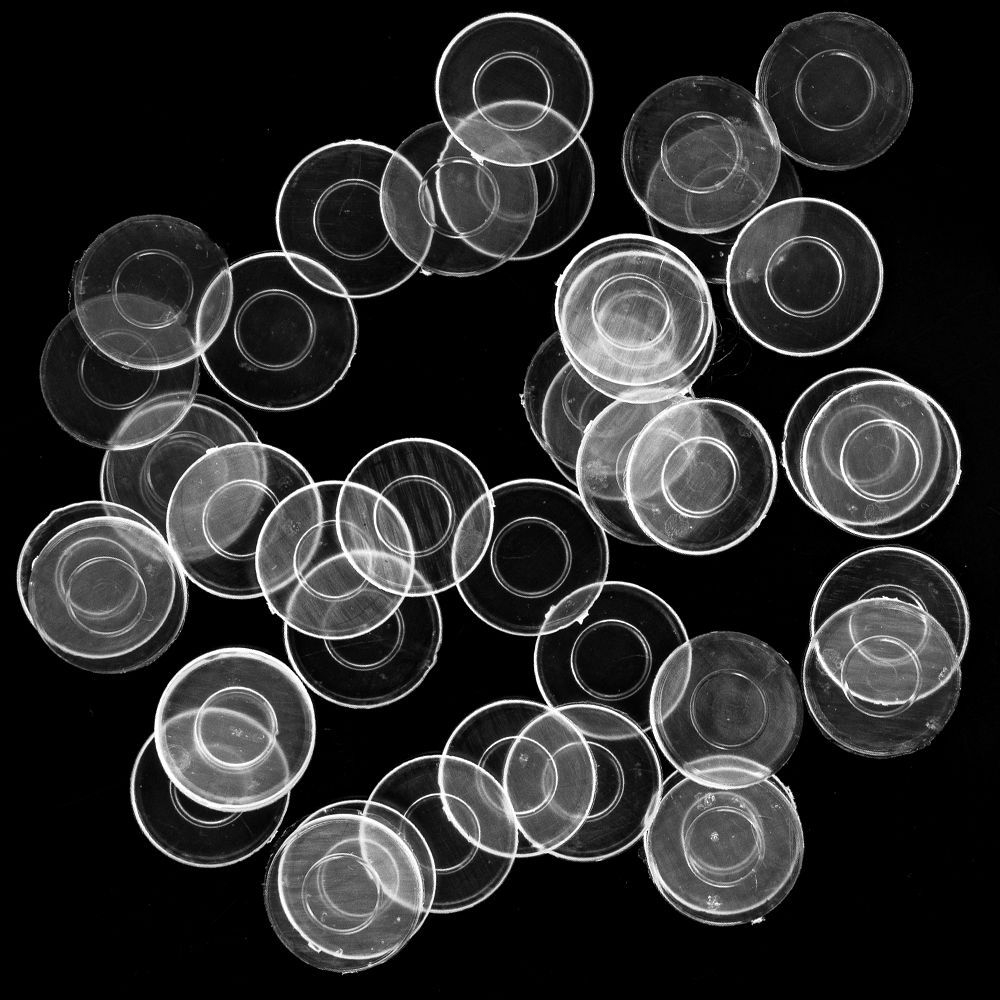 Прокладка 12клб, пластиковая (универсальная), для пластиковой гильзы, уп300шт. ("СКФ-ШАХ")