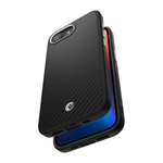 Арамидный чехол MagSafe Spigen Enzo Aramid для iPhone 16e и 17e Гибридный чехол из арамидного волокна Aerocore с повышенным уровнем защиты при падении