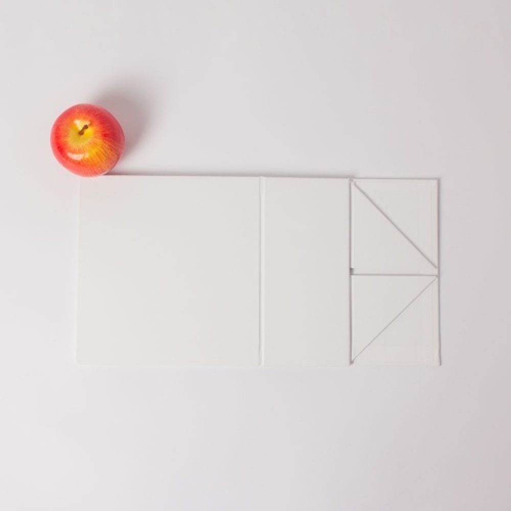 Коробка самосборная на магнитах 21х10х20, белый, меловка