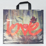 Пакет ПЭ с петлевой ручкой 38*34+3см "О любви" (50шт)