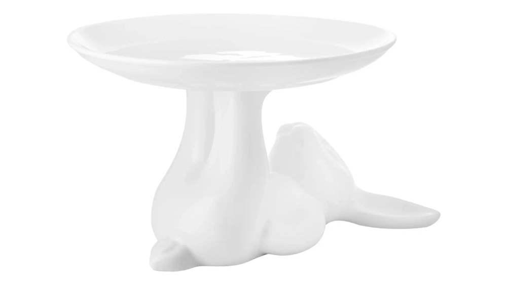 Блюдо на ножке Claystreet Классический Кролик 23 см