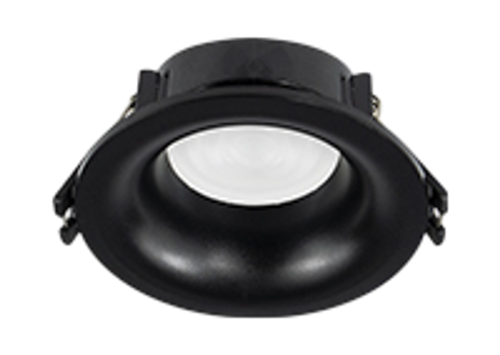 Светильник MR16 ZOOM круг чёрный, D85*75*40 мм, 100 шт/кор