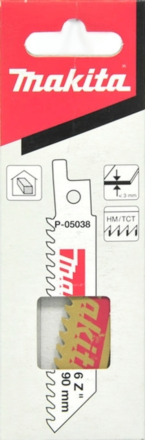 Сабельная пилка для чугуна/гипса 90 мм Makita P-05038