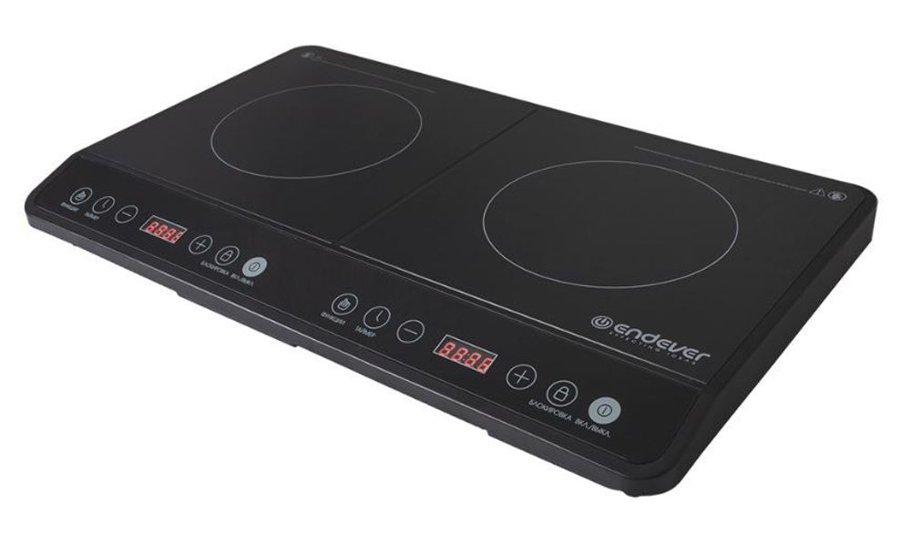 Плитка индукционная Endever Skyline IP-44 двухконфорочная