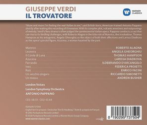 Antonio Pappano / Verdi: Il Trovatore (2CD)