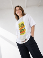 Футболка НУМЕРО 1 Ярче белая
