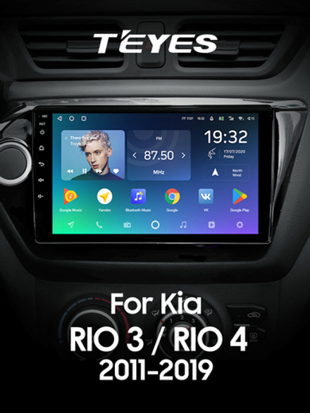 Teyes SPRO Plus 9"для KIA Rio 3 2011-2015