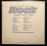 Сборник - The History Of Rock 23 (Англия 1984г.) 2LP