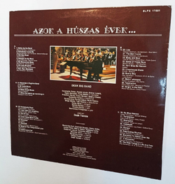 Винтажная виниловая пластинка Deak Big Band Azok A Huszas Evek Vilagslagerek Angol Nyelven Jazz (Hungary 1982)