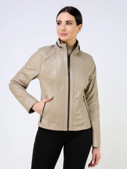 Куртка кожаная демисезонная