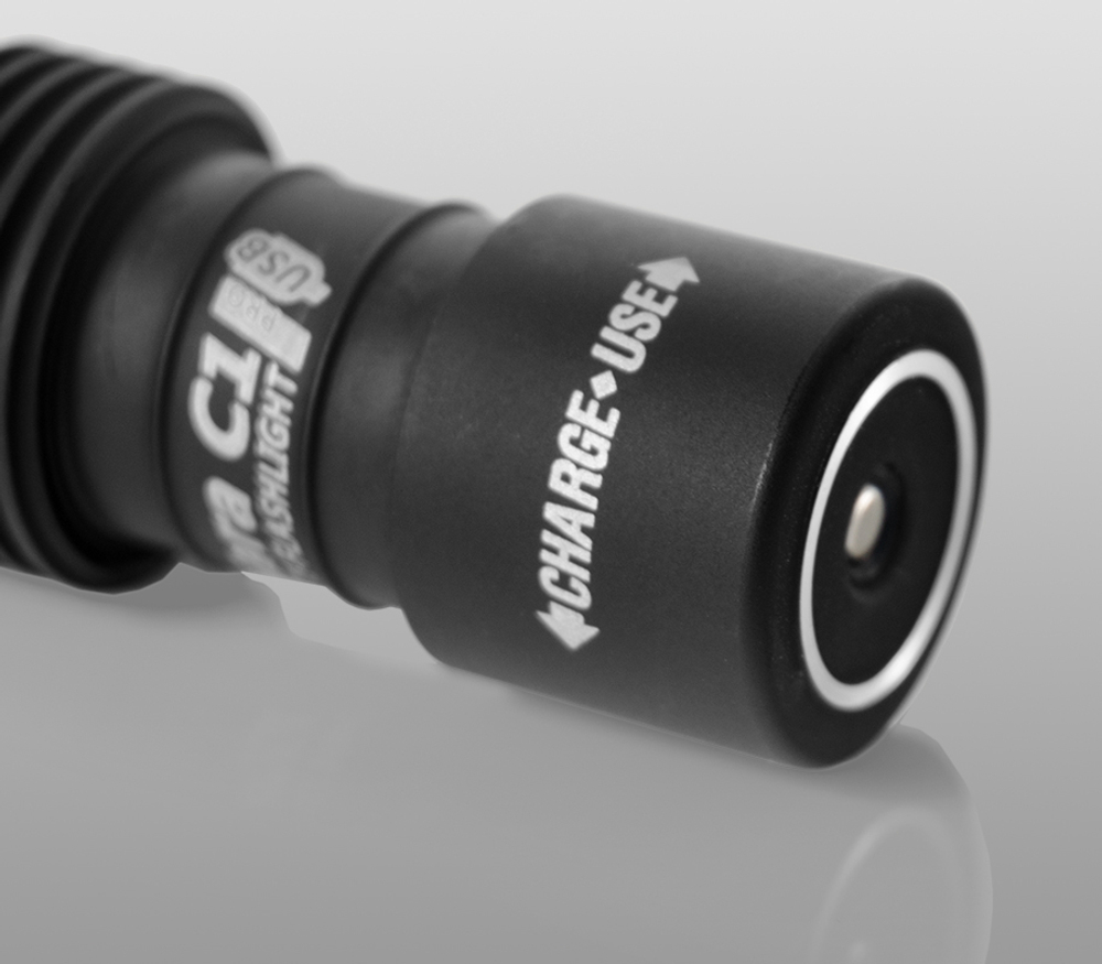 Мультифонарь светодиодный Armytek Tiara C1 Pro Magnet USB+18350, 1050 лм, аккумулятор