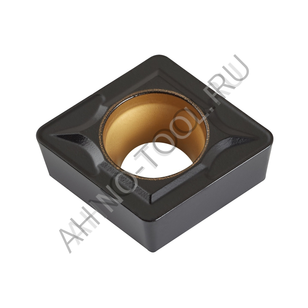 Пластина твердосплавная ISO CCMT09T308-KMA ACK10E AHNO по чугуну, чистовая