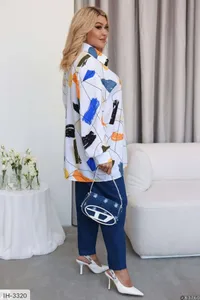 Рубашка IH-3512 Фабрика Моды