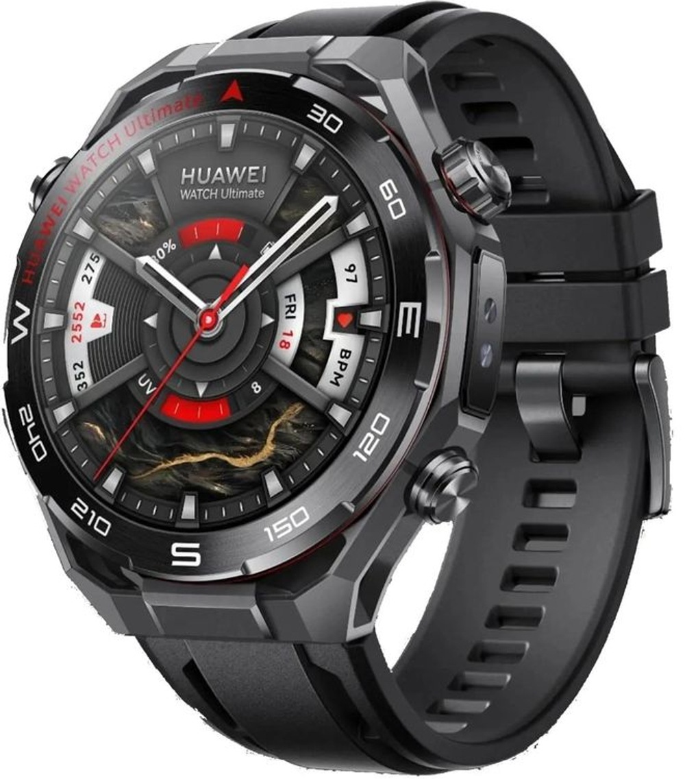 Смарт-часы Huawei Watch Ultimate 2 March-B19,  1.5",  черный