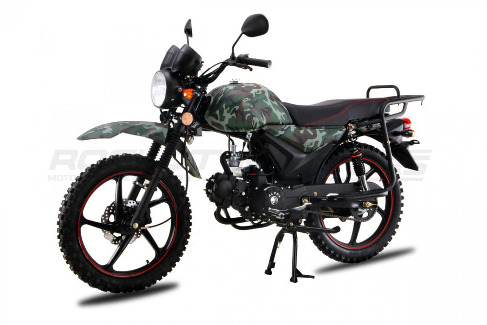 Мопед ROCKOT ALPHA OFFROAD M-12 (камуфляж матовый)