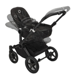 Коляска Bugaboo Donkey 5 base без капюшона 2 в 1 Black/Midnight Black