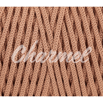 Peach polyester cord 4 mm