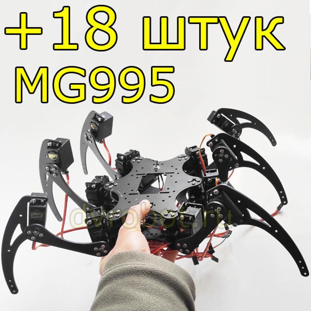Робот-Паук/18 осей/MG995