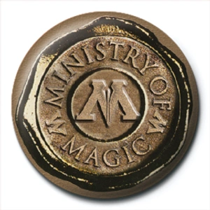 Значок Pyramid: Harry Potter (Ministry Of Magic Seal)