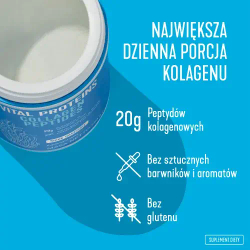 Vital Proteins Colagen Peptides Питьевой коллаген - нейтральный вкус, пищевая добавка, 567 г