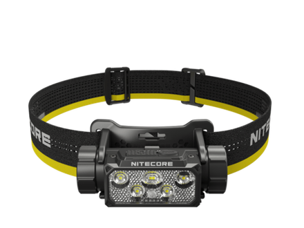 Фонарь светодиодный налобный Nitecore HC70UHE, 1600 Люмен, 156 м, 220 ч, 21700, 6000 мАч, USB-C
