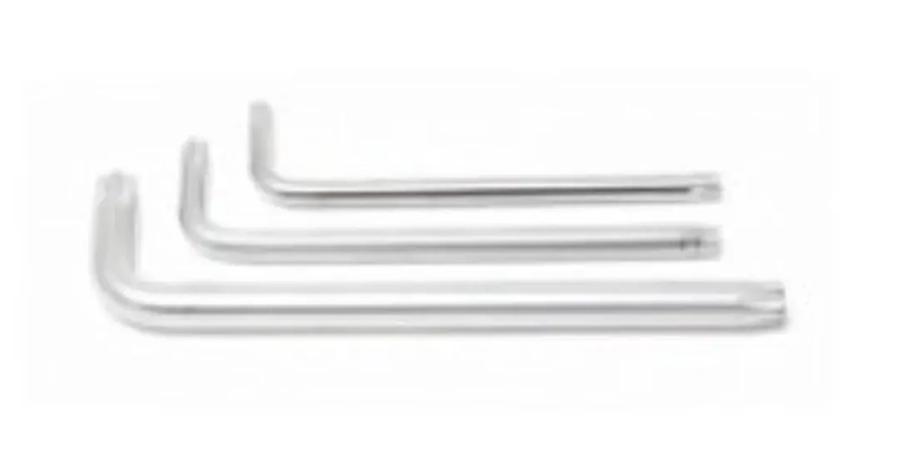 Ключ Г-образный TORX экстра длинный T40H с отверстием RockForce##Rock FORCE RF-76740XL