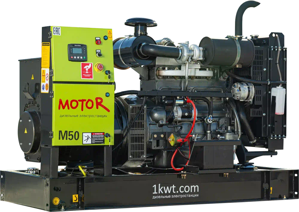 Дизельный генератор MOTOR АД 50-T400 (50 кВт, RICARDO)