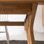 Стол обеденный из массива дуба Хельсинки