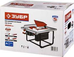 ЗУБР d 200 мм, 800 Вт, настольный распиловочный станок (ЗПДС-200-800)