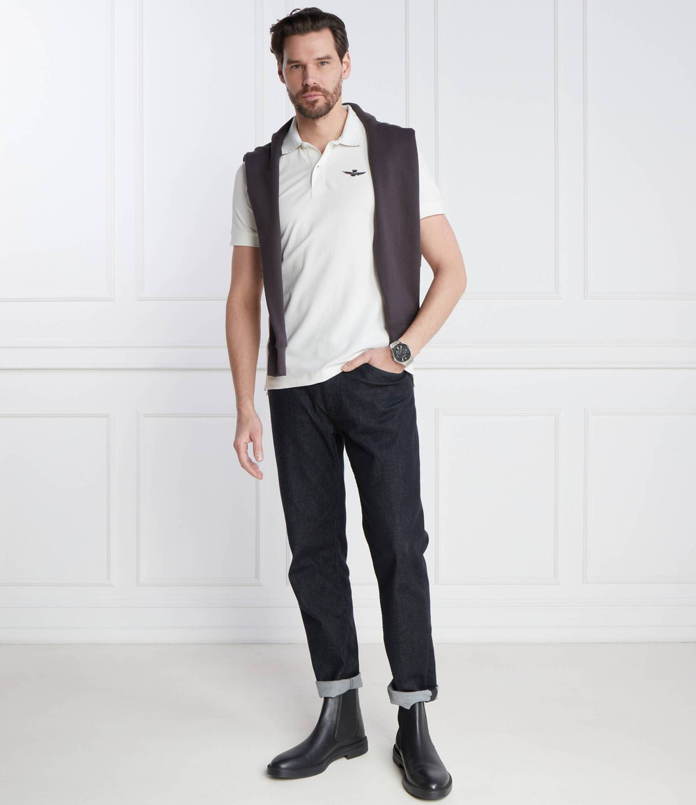 Поло Aeronautica Militare - белый(PO1750P191)