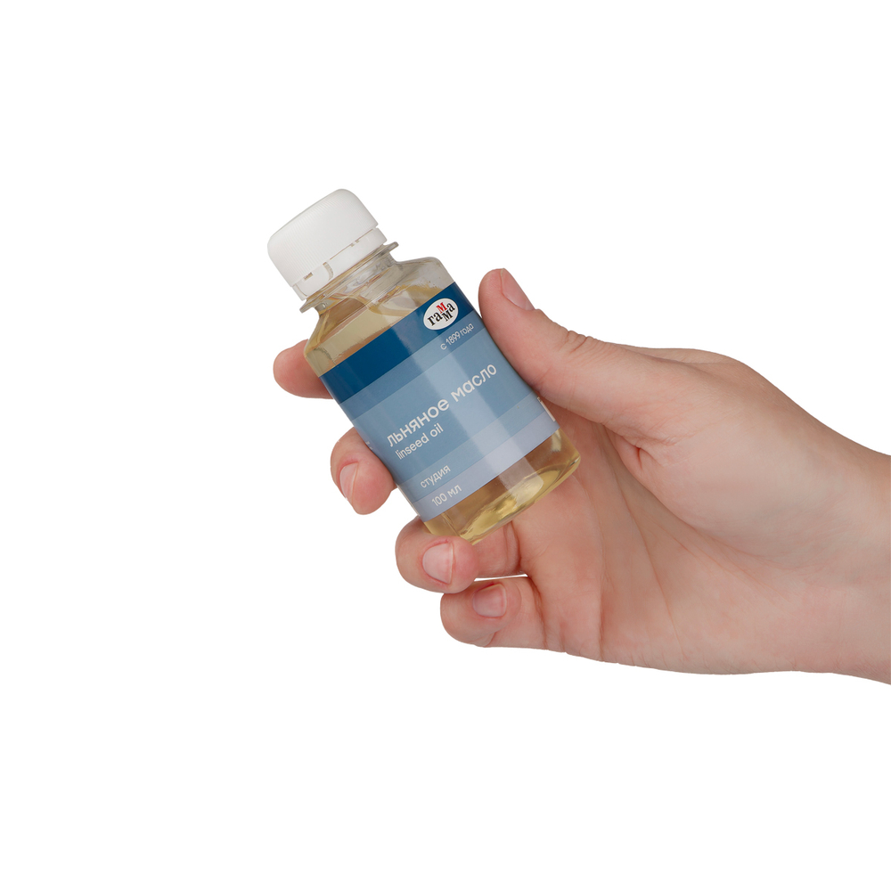 Масло льняное Гамма "Студия", 100мл