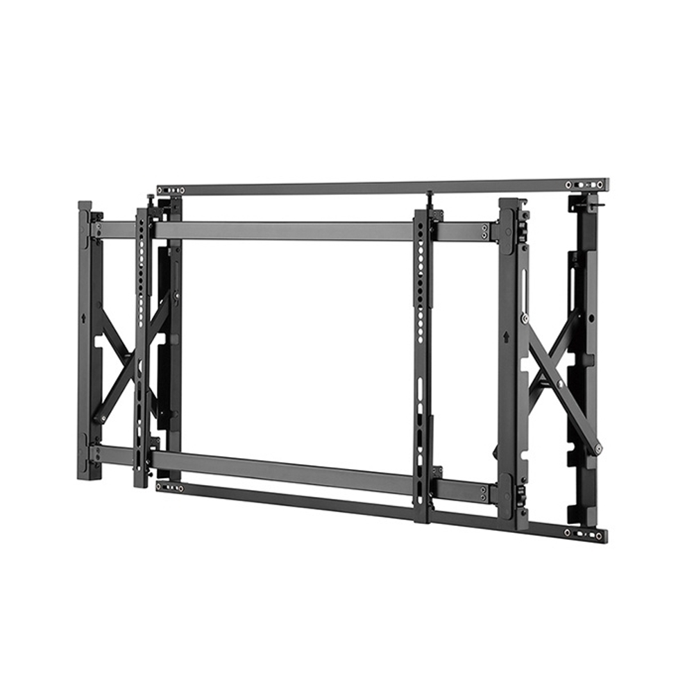 ErgoFount BWM-09-46T Ультратонкое модульное выдвижное крепление для видеостен из дисплеев диагональю 46–52'', макс. нагрузка 35 кг, черное