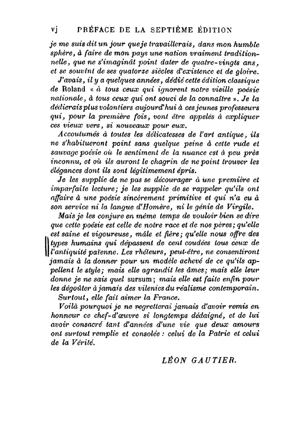 La chanson de Roland. Texte critique, traduction et commentaire, grammaire | Léon Gautier