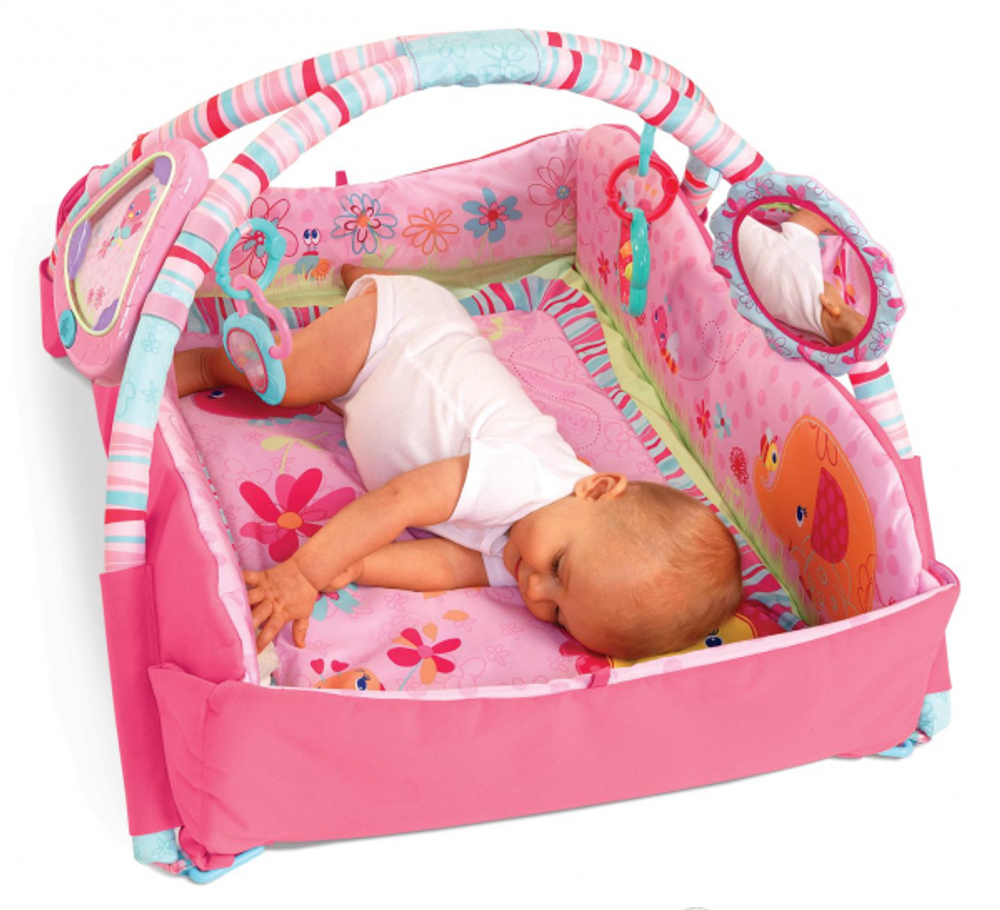 Развивающий коврик "Сказка", игрушки, 30 цв. шаров