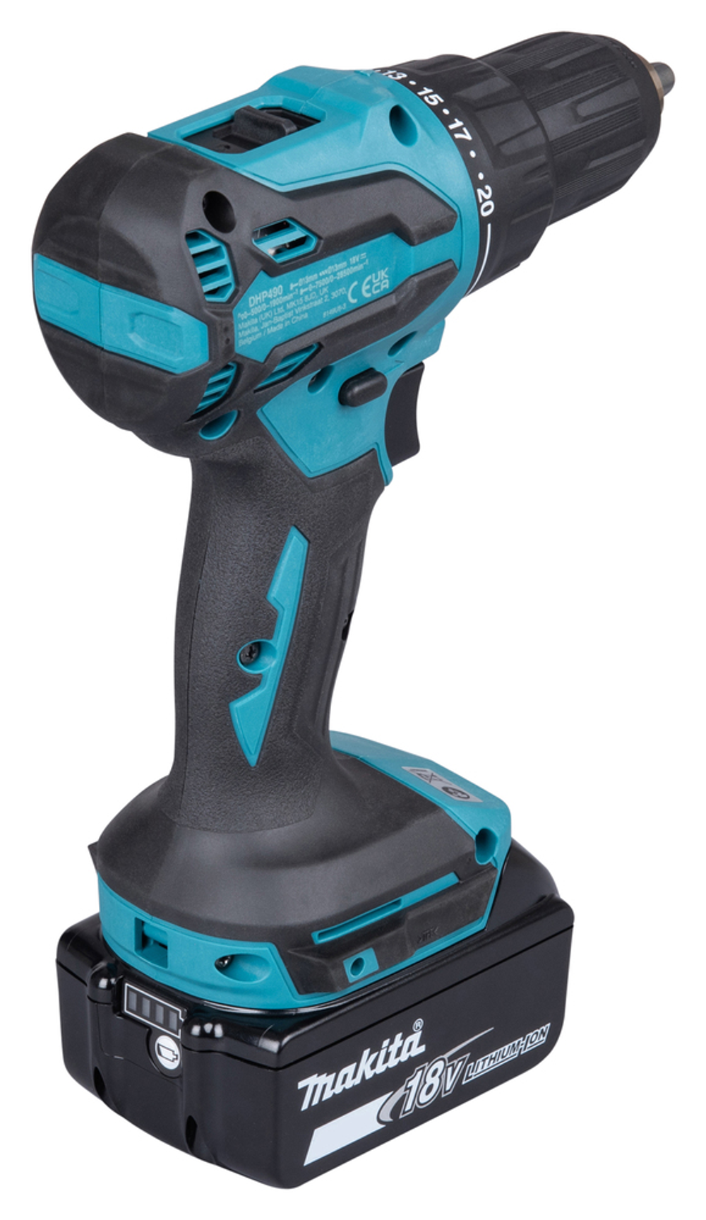 Аккумуляторная ударная дрель-шуруповёрт Makita DHP490Z
