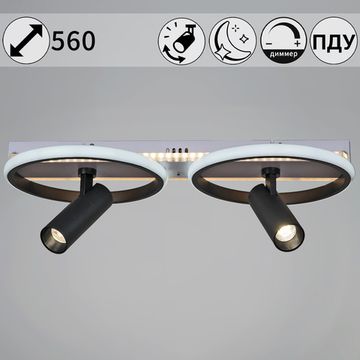 77804-3.3-2+2 светильник потолочный