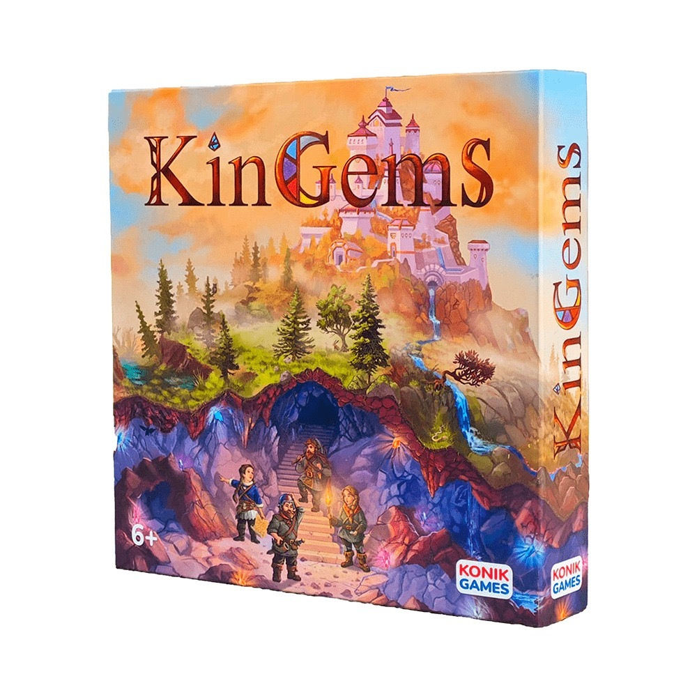 Настольная игра Konik Games «Самоцветы Короля»