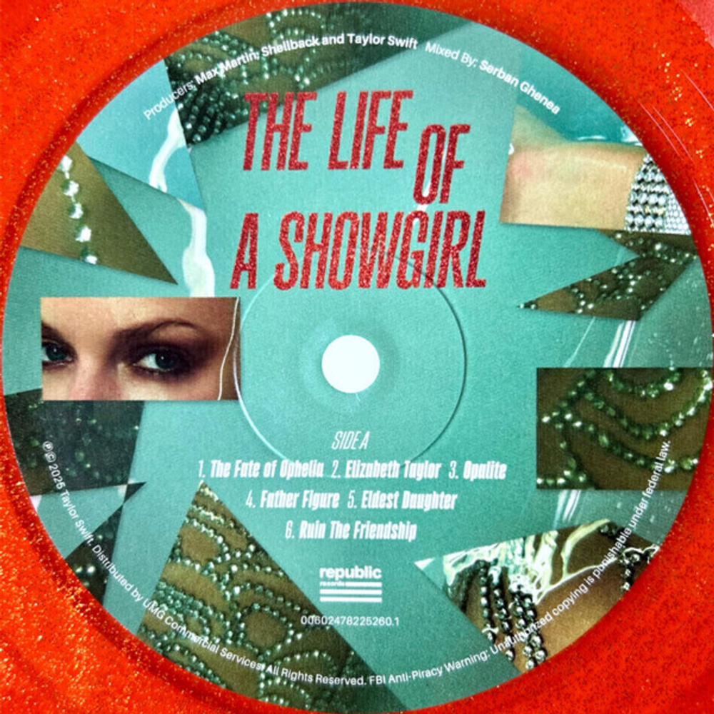 Taylor Swift / The Life Of A Showgirl (Sweat And Vanilla Perfume Edition)(Limited Edition)(Coloured Vinyl)(LP)
