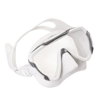 Маска Scorpena Miami бело-серая