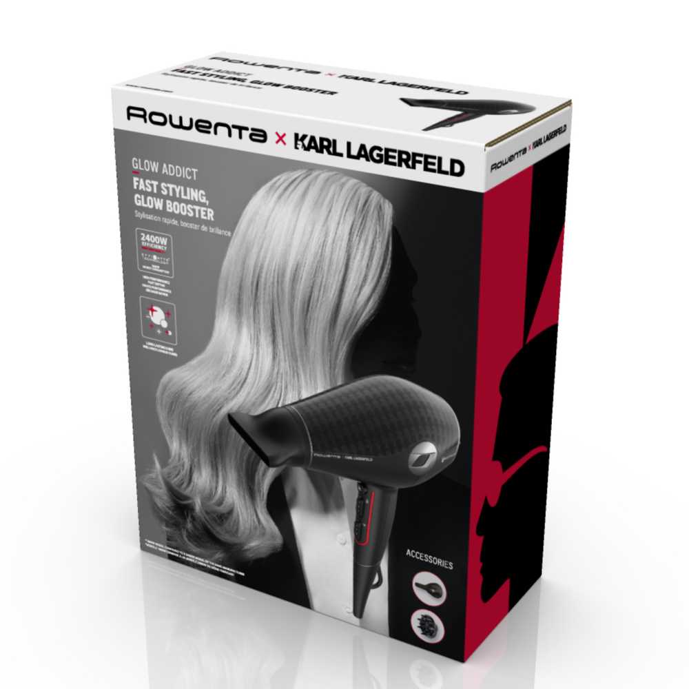 Фен Rowenta Karl Lagerfeld CV613LF0