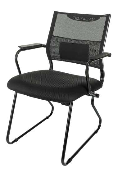 Кресло Бюрократ CH Balance-Av черный Elastic-102 TW-11 сетка/ткань полозья металл черный