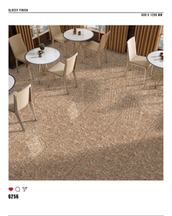 Керамогранит glossy №3 60х120, 6256