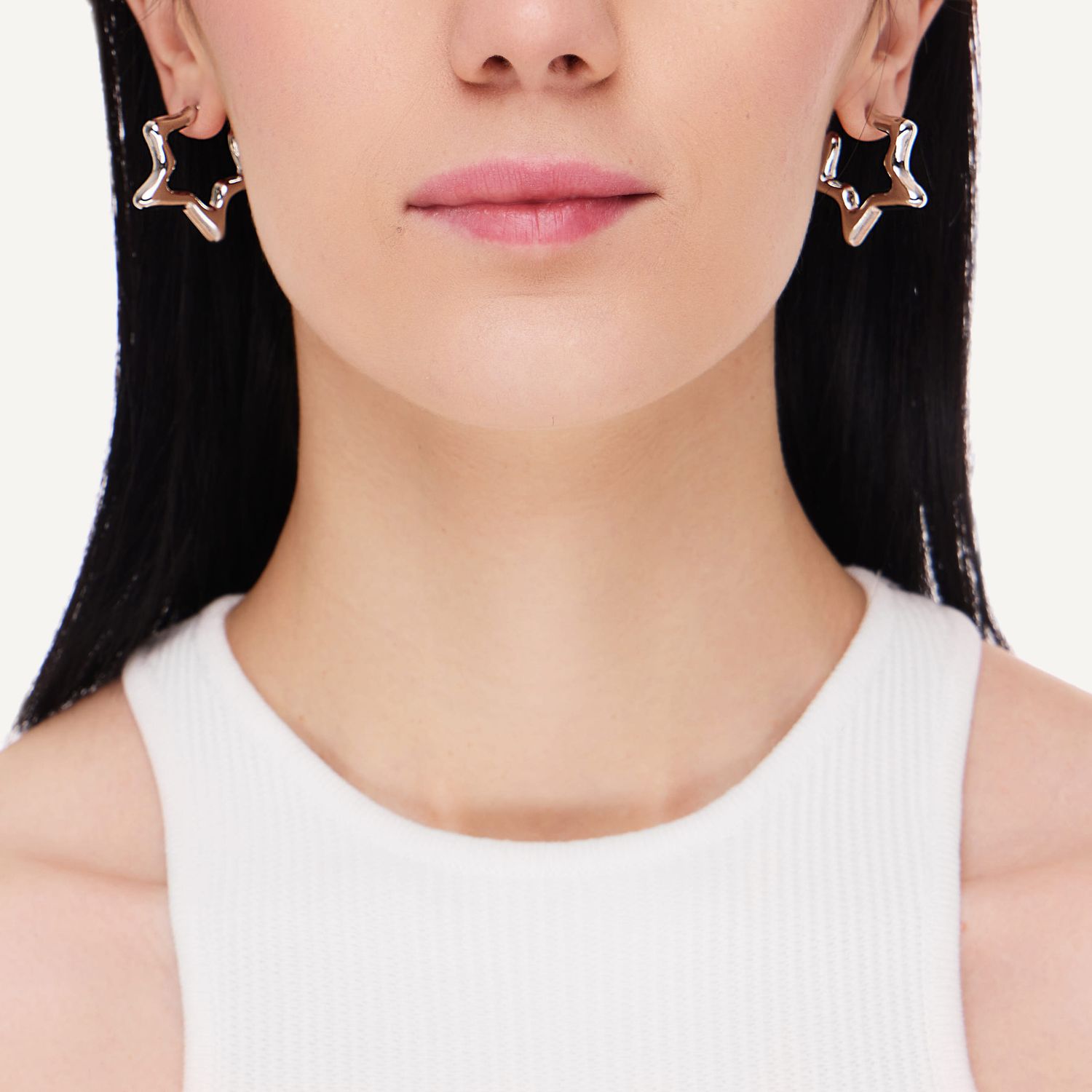 Серьги Defluent Star Earrings – Silver