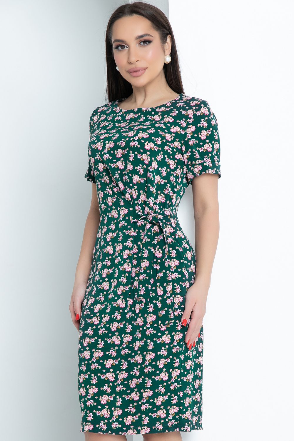 Платье Модельное (изумруд, нью) Diolche (Акция)