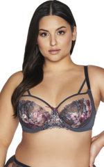 Бюстгальтер с мягкой чашкой Romance (Размер: 80D) (Цвет: серый)